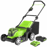 48V (24V x 2) 17" Cordless Battery Push Lawn Mower