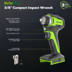 Belutku™ 24V 3/8" Cordless Battery Impact Wrench - Image 4