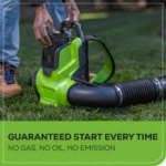 80V 750CFM Cordless Battery Backpack Blower (4Ah Battery & Charger Included) - Image 5