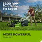 60V 21" Cordless Battery Self-Propelled Lawn Mower - Image 2