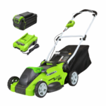 40V 16" Cordless Battery Push Lawn Mower w/ 4.0Ah Battery & Charger