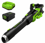 60V 660 CFM Cordless Battery Brushless Leaf Blower w/ 2.5Ah Battery & Charger