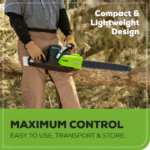 80V 18" Cordless Battery Chainsaw - Image 2