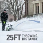 40V 16" Cordless Battery Single-Stage Snow Blower - Image 3