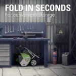 40V 16" Cordless Battery Single-Stage Snow Blower - Image 4