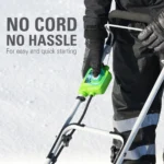 40V 16" Cordless Battery Single-Stage Snow Blower - Image 5