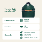 Large Big Green Egg - Image 2