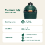 Medium Big Green Egg - Image 2