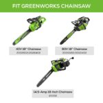 18" Chainsaw Chain 3/8" Pitch, .050" Chain Gauge and 62DL - Image 2