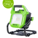 PowerBeam 60V AC/DC 2500 Lumen LED Work Light – 360° Adjustable Portable Lighting (Tool Only)