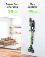 UltraPower 24V Cordless Stick Vacuum 3-in-1 Bundle with Digital Display & Power Bank - Image 5