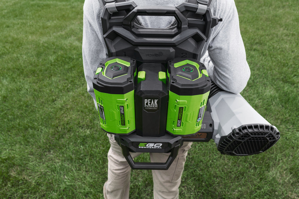 EGO Power+ LBPX8006-2 Commercial 800 CFM Backpack Blower with 2 x 10.0Ah Battery and Dual Port Charger - Image 11