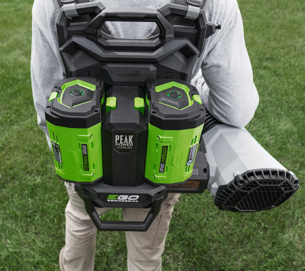 EGO Power+ LBPX8006-2 Commercial 800 CFM Backpack Blower with 2 x 10.0Ah Battery and Dual Port Charger - Image 10