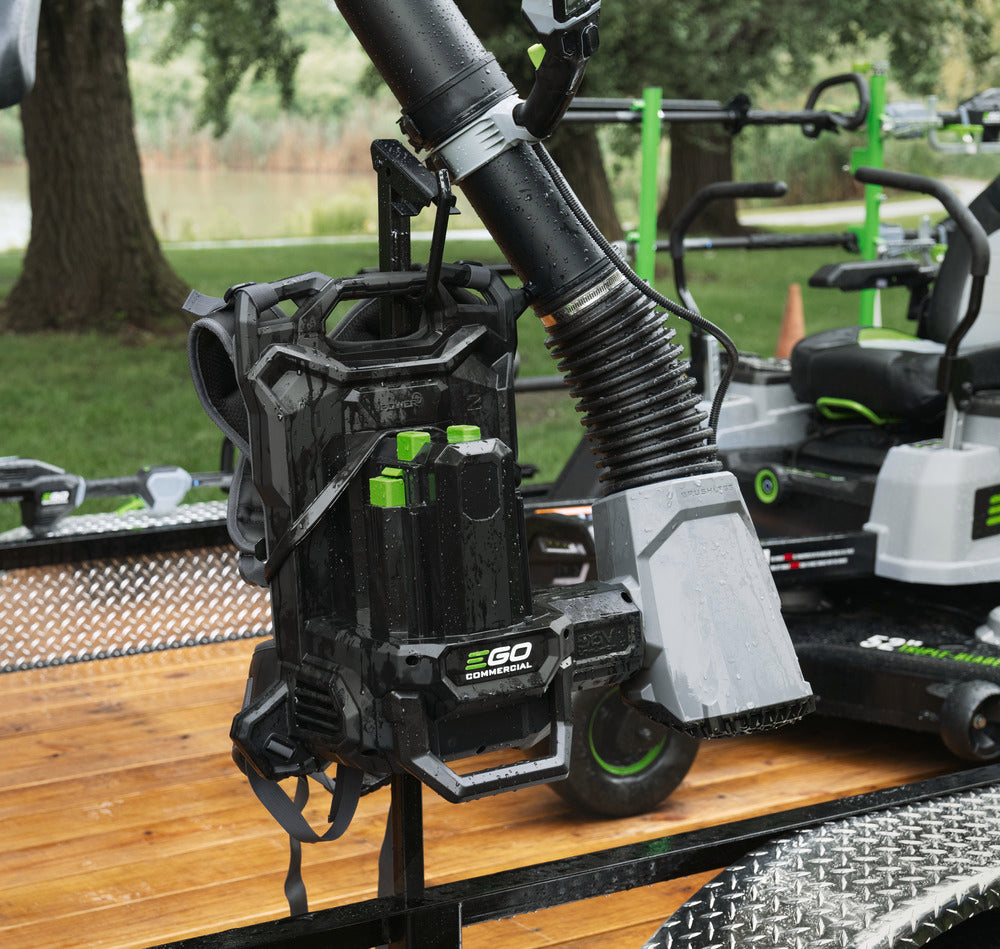 EGO Power+ LBPX8006-2 Commercial 800 CFM Backpack Blower with 2 x 10.0Ah Battery and Dual Port Charger - Image 15