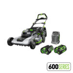 EGO Power+ LM2123SP-2 21” Self-Propelled Mower with Touch Drive™ with 4.0Ah + 6.0Ah Batteries and 550W Rapid Charger