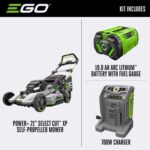 EGO Power+ LM2156SP 21" Select Cut Flagship Self Propelled Lawn Mower with 10.0AH Battery and 700W Charger - Image 8