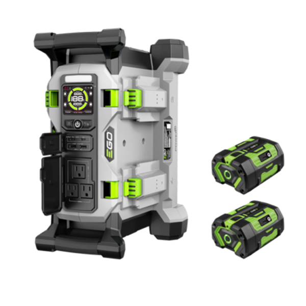 EGO Power+ PST1405-2 NEXUS 1400W Portable Power Station with (2) 6Ah Batteries and Charger