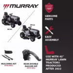 MT100 42 In. 13.5 HP 500Cc E1350 Series Briggs and Stratton Engine 6-Speed Manual Gas Riding Lawn Tractor Mower - Image 11
