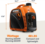Generac 8251 gp2500i-2 inverter generator with cosense - Image 10