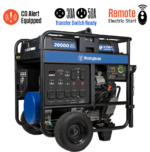 Westinghouse 28,000 Peak Watt Home Backup Portable Generator, Remote Electric Start with Co Sensor - Image 3