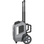 Yard Force Portable Power Station 2400-Watt Continuous 4800-Watt Peak, Bluetooth speaker, WIFI connection, Wireless Charging, RV 30A plug, LED light - Image 5