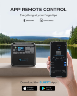 Bluetti Portable Generator 2200W With 350W Solar Panel Included - Image 4