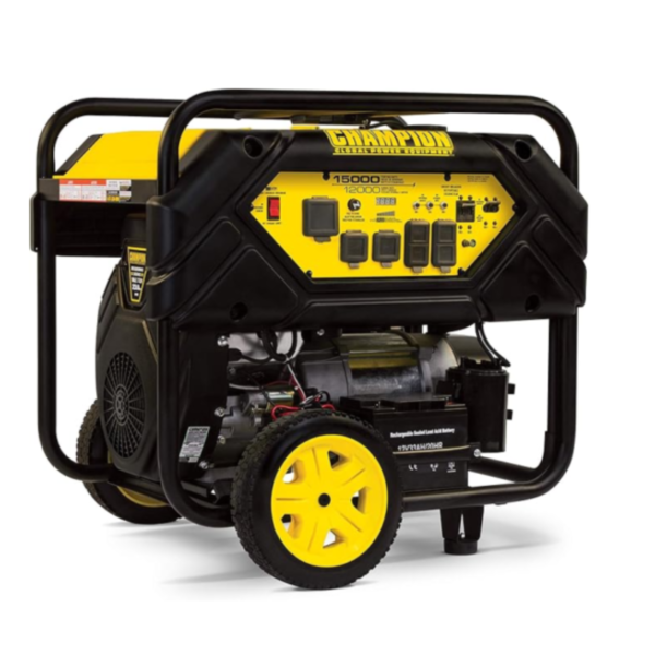 Champion Power Equipment 15,000/12,000 Watts Portable Generator with Electric Start & Lift Hook