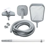 Funsicle Oasis Above Ground Metal Frame Swimming Pool Set – with FB1200S AutoSkimmer Pump, Ladder, Cover, Cloth & Deluxe Maint. Kit, 14′ x 48″, Round, Gray - Image 7