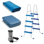 Intex 15ft x 48in Easy Swimming Pool Kit w/ 1000 GPH GFCI Filter Pump 26167EH - Image 8