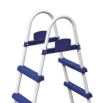 Bestway Steel Pro MAX 15′ x 48″ Round Above Ground Swimming Pool & Pool Ladder - Image 6