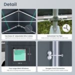 Multi-Sized PE Carport and Storage Tent - Image 5