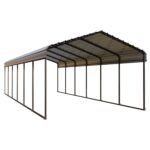 Belutku 12x30ft 2 Car Metal Carports - Image 8