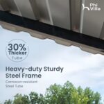 Belutku 12x30ft 2 Car Metal Carports - Image 5