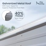 20x30ft Extra-Large 3 Car Metal Carport with Sides - Image 14