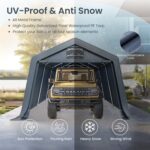 Multi-Sized PE Carport and Storage Tent - Image 44