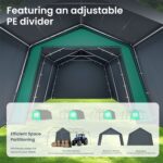 Multi-Sized PE Carport and Storage Tent - Image 46