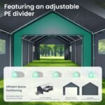 Multi-Sized PE Carport and Storage Tent - Image 6