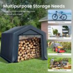 Multi-Sized PE Carport and Storage Tent - Image 18