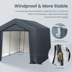 Multi-Sized PE Carport and Storage Tent - Image 23