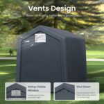 Multi-Sized PE Carport and Storage Tent - Image 12