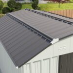 10x12 Barn Style Metal Shed with Gambrel Roof - Image 5