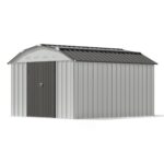10x12 Barn Style Metal Shed with Gambrel Roof