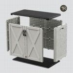 25 Cu.ft Outdoor Storage Cabinet, Beige - Image 7