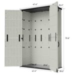 50 Cu.ft Outdoor Storage Cabinet, Beige - Image 3