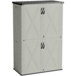 50 Cu.ft Outdoor Storage Cabinet, Beige