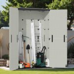 50 Cu.ft Outdoor Storage Cabinet, Beige - Image 2