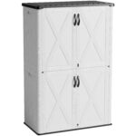 50 Cu.ft Outdoor Storage Cabinet, White