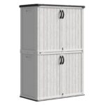 Patiowell 50 Cu Ft Plastic Cabinet, White