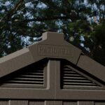 Kick-it 8x8 Plastic Storage Shed with Floor and Windows, Gray & Beige - Image 8