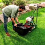 Classic Standard 20 in. 7-Blade Gas Walk Behind Lawn Mower - Image 8
